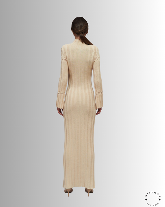 PKF Lunaria Organic Cotton Pleated Knitwear