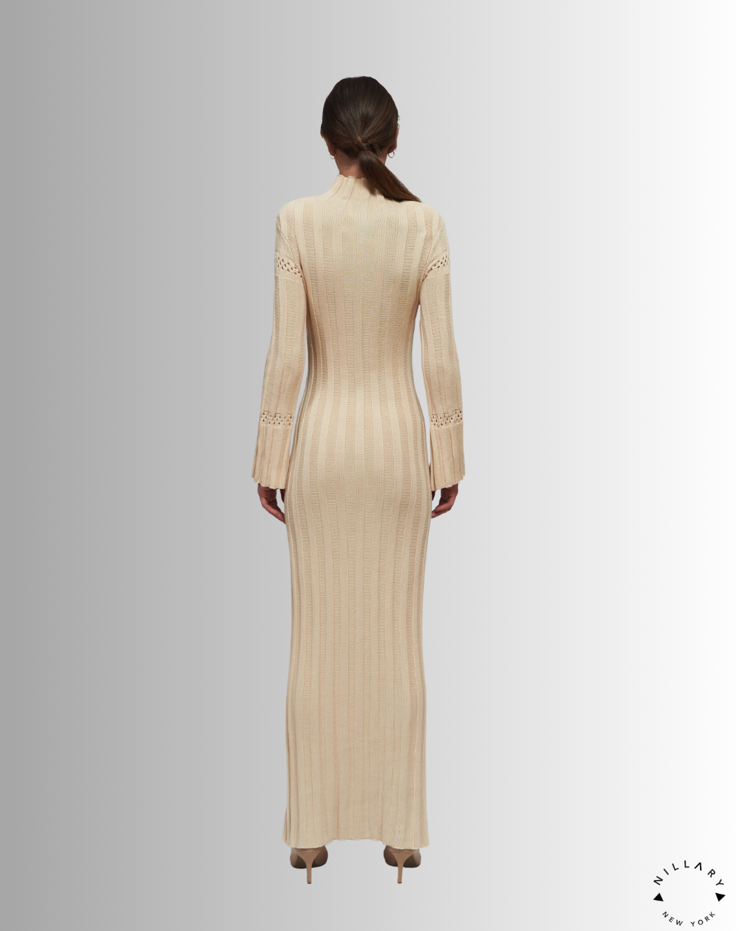 PKF Lunaria Organic Cotton Pleated Knitwear