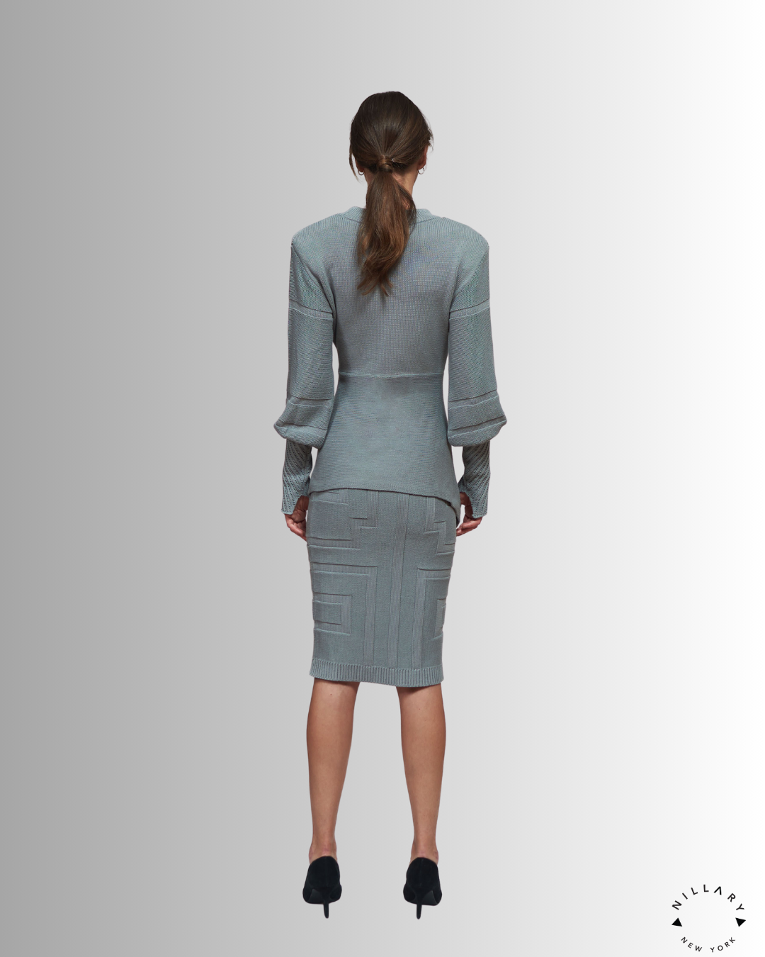 PKF Callisto Ethical Cotton Knit Set with Handmade Embellishments