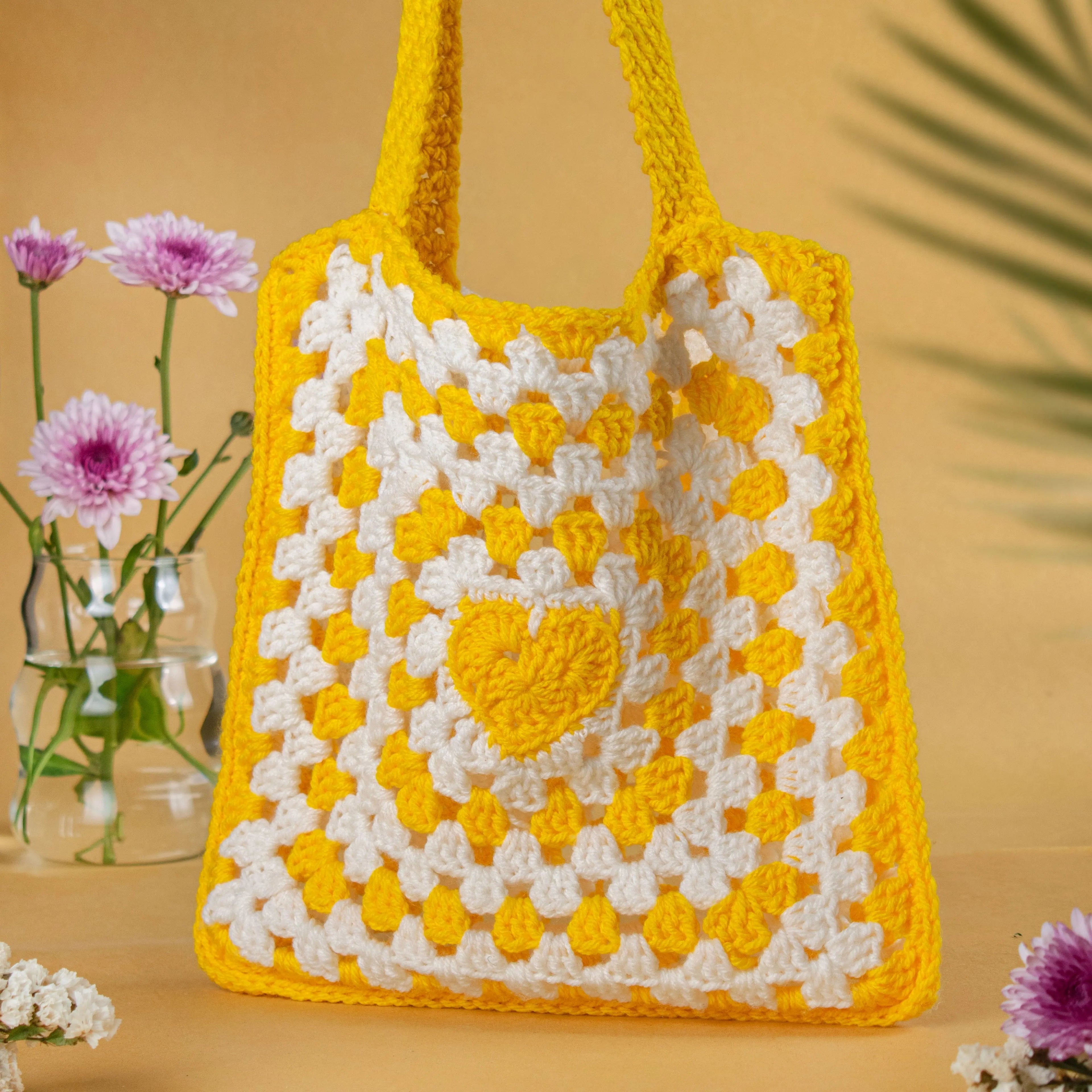 Marigold Crochet Handbag – Handmade Boho Charm