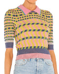 The Today Show Savannah Sellers Knit Polo Sweater