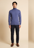 Primakind Men's Turtleneck Knit Sweater