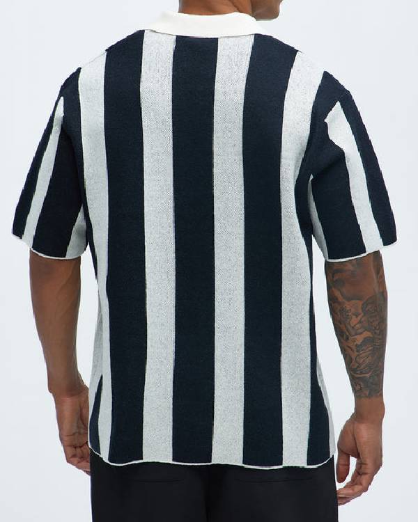 Love Island Beyond the Villa Kordell Beckham Striped Shirt