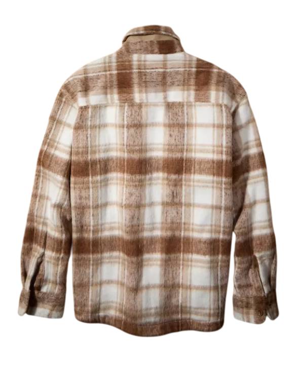 Travis Kelce Heavyweight Plaid Overshirt