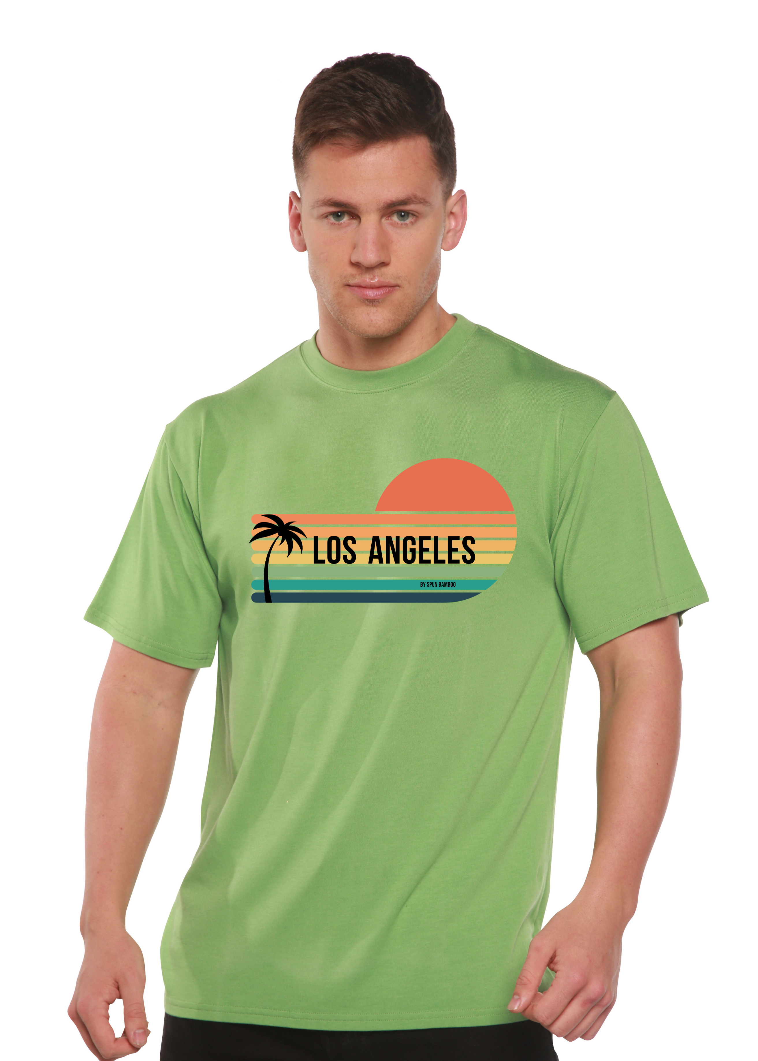 Primakind Los Angeles Spun Bamboo Unisex Bamboo Viscose/Organic Cotton Graphic T-Shirt