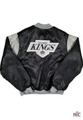 80’s Los Angles Kings Black Satin Jacket