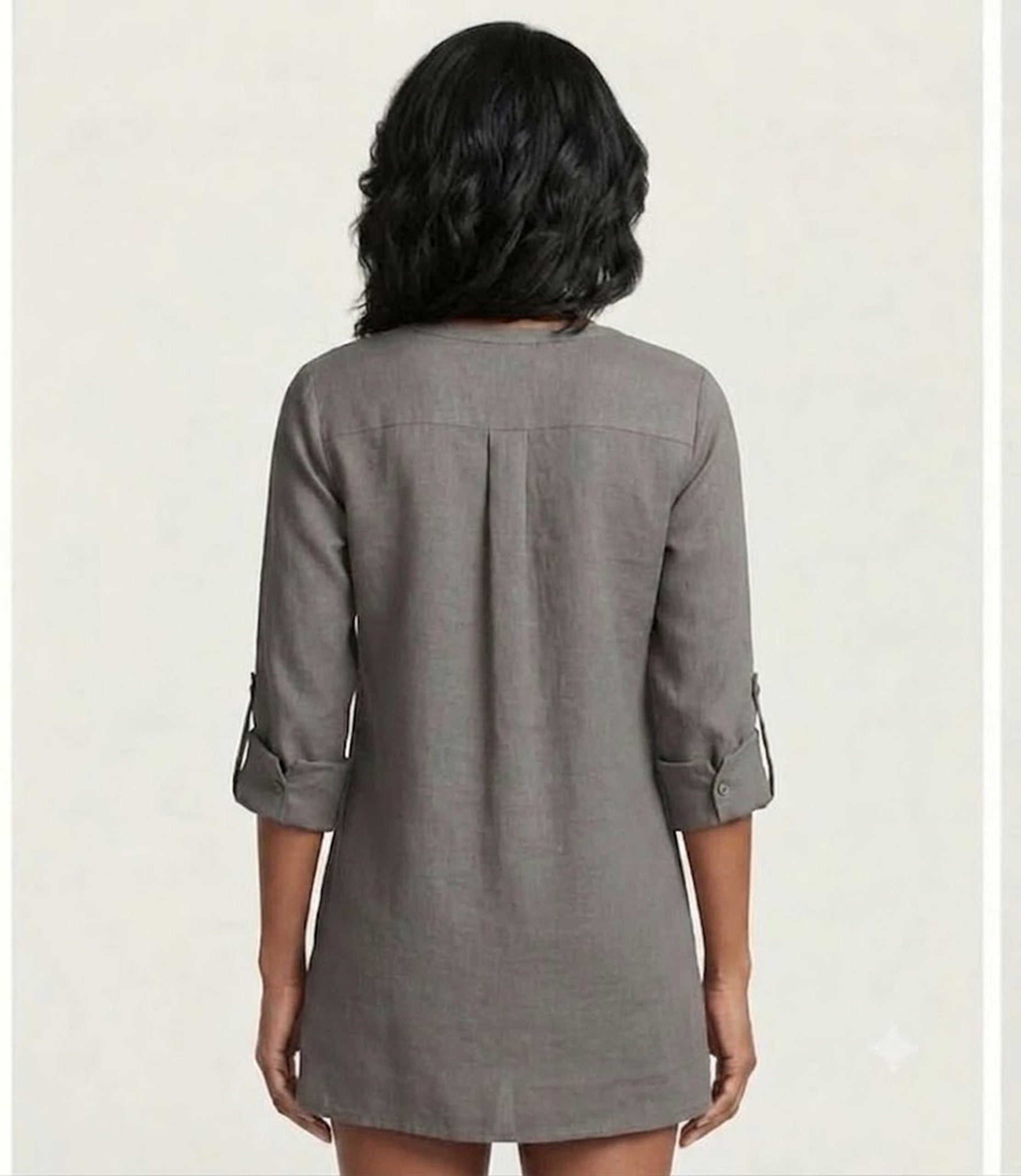 Primakind Women's Long Sleeve Shirt Dress