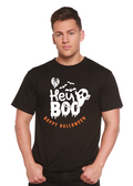 Primakind Hey Boo Men's Bamboo Viscose/Organic Cotton Graphic T-Shirt