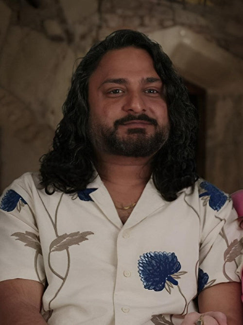 90 Day The Last Resort Blue Floral Shirt