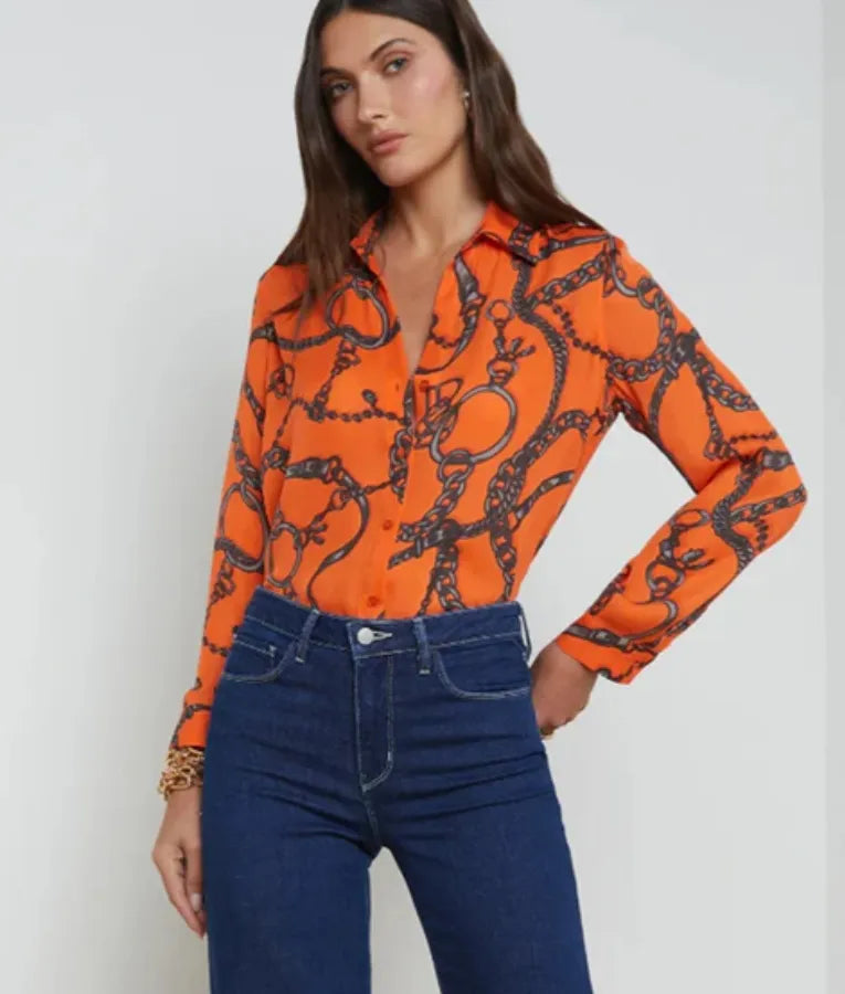 Abbott Elementary Barbara Howard Print Shirt