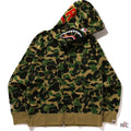 Abc Camo Shark Full Zip Hoodie Mens