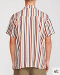 Access Hollywood Scott Evans Striped Short Sleeve Shirt