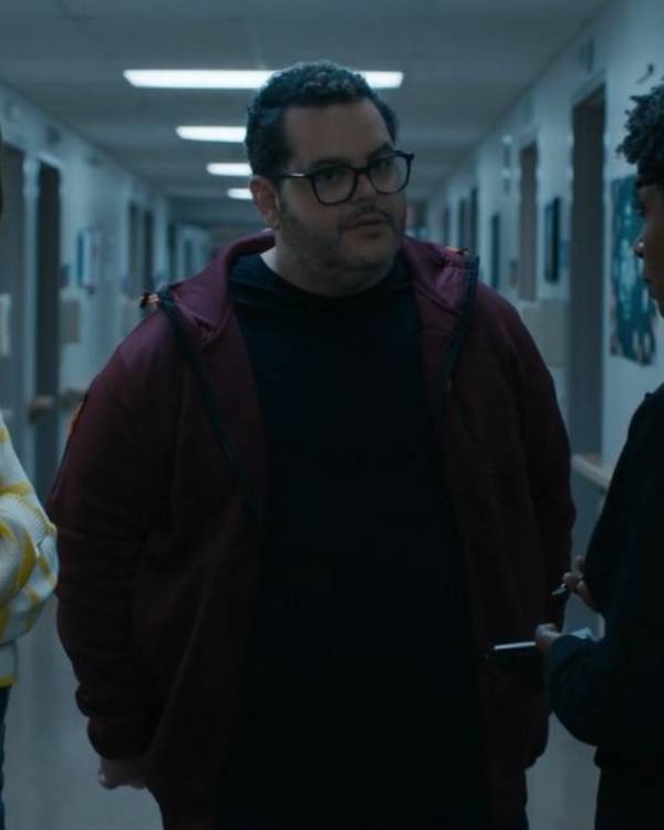 Adulthood Josh Gad Burgundy Hoodie