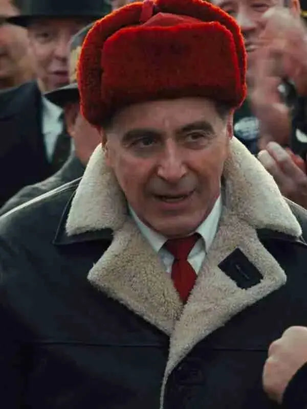 Al Pacino The Irishman Leather Jacket