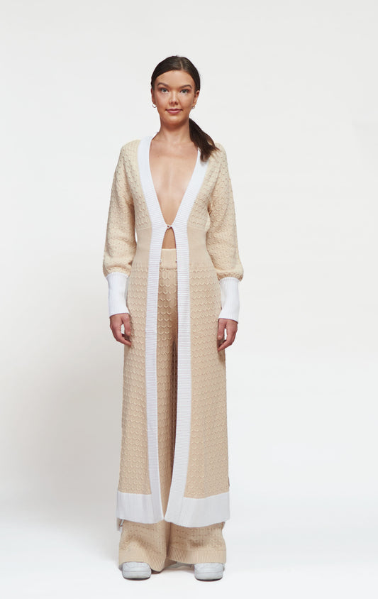 PKF Alba Ethical Cotton Flared Sleeve Cardigan