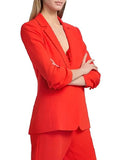 Americas Got Talent S21 Julia Red Ruched Blazer