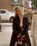 And Just Like That Sarah Jessica Brown Coat