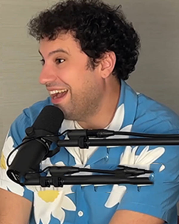 Are You a Charlotte? Podcast Easton Allyn Daisy Print Camp Shirt