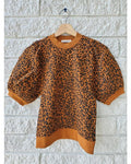 Are You a Charlotte? Podcast Kristin Davis Leopard Print Sweater
