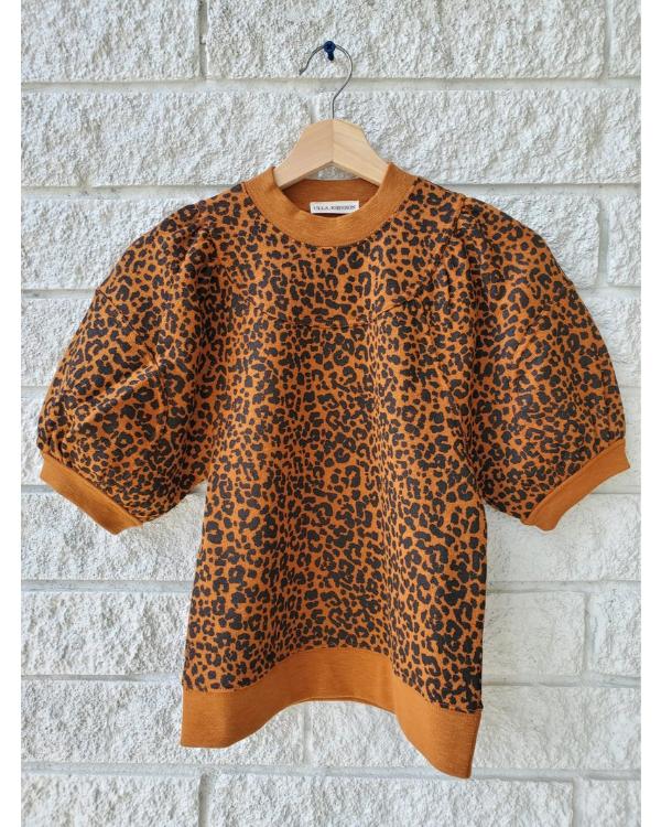 Are You a Charlotte? Podcast Kristin Davis Leopard Print Sweater