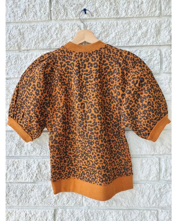 Are You a Charlotte? Podcast Kristin Davis Leopard Print Sweater