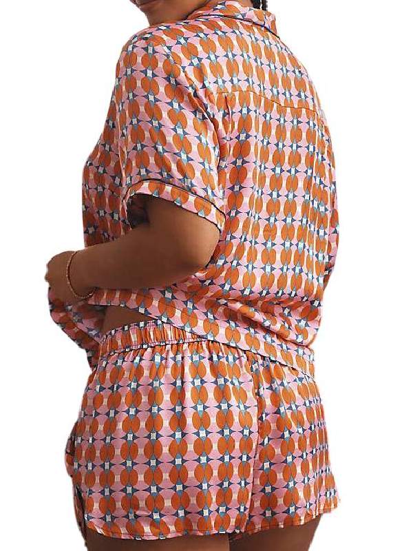 Arianna Horton Days of Our Lives Geometric Print Pajamas