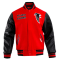 Atlanta Falcons Retro Classic Rib Wool Varsity Jacket