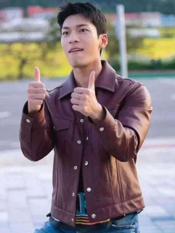 Wi Ha-joon Bad and Crazy Leather Jacket