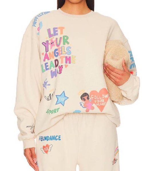 Beyond the Gates Chelsea Hamilton Let Your Angels Lead The Way Sweatshirt
