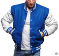 Blue And White Varsity Jacket