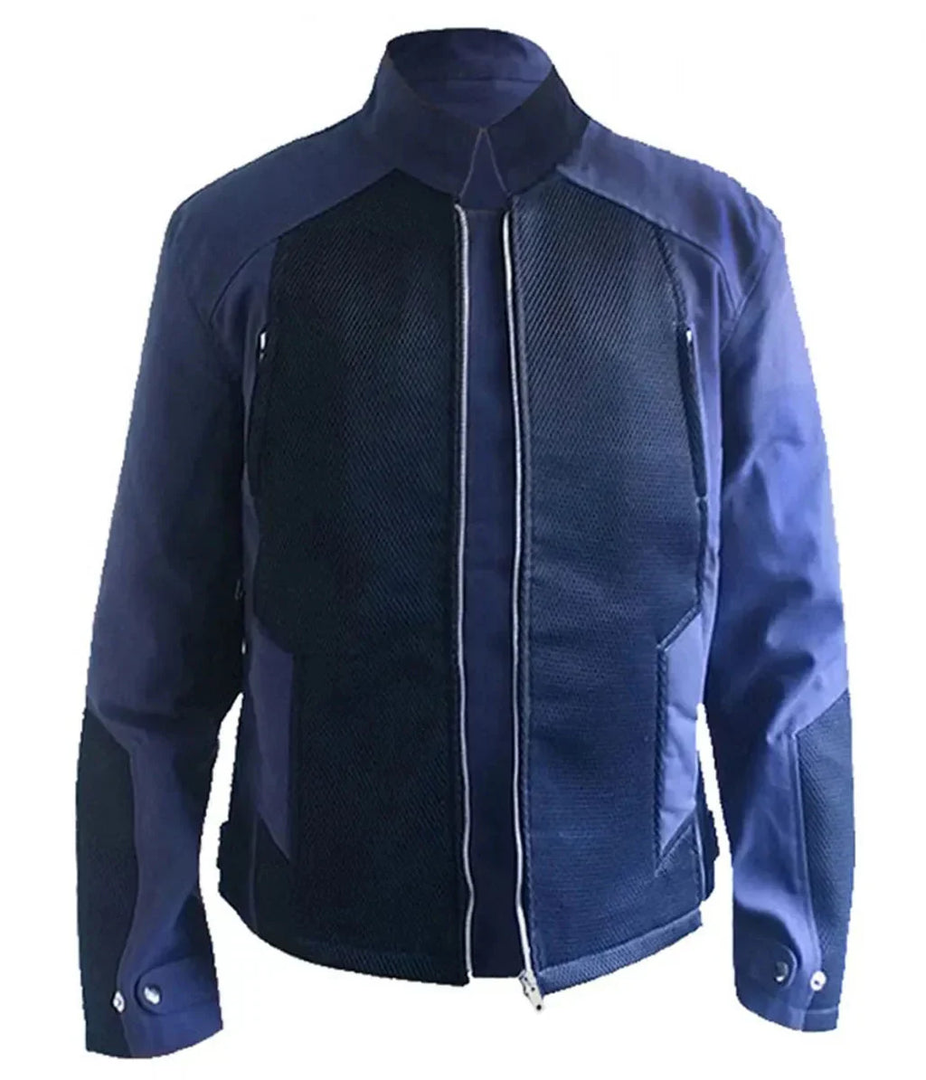 Blue Steve Rogers Captain America Jacket
