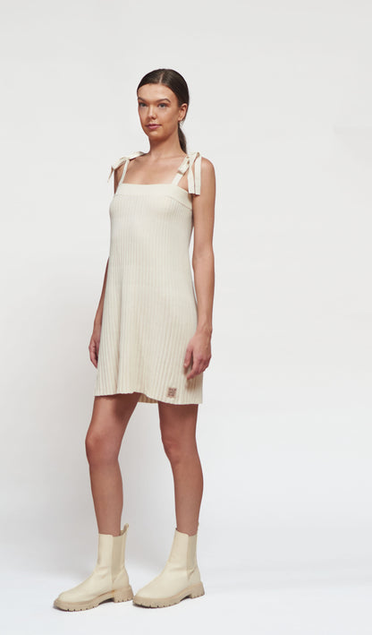 PKF Calyx Spaghetti Strap Dress with Oversized Convertible Top