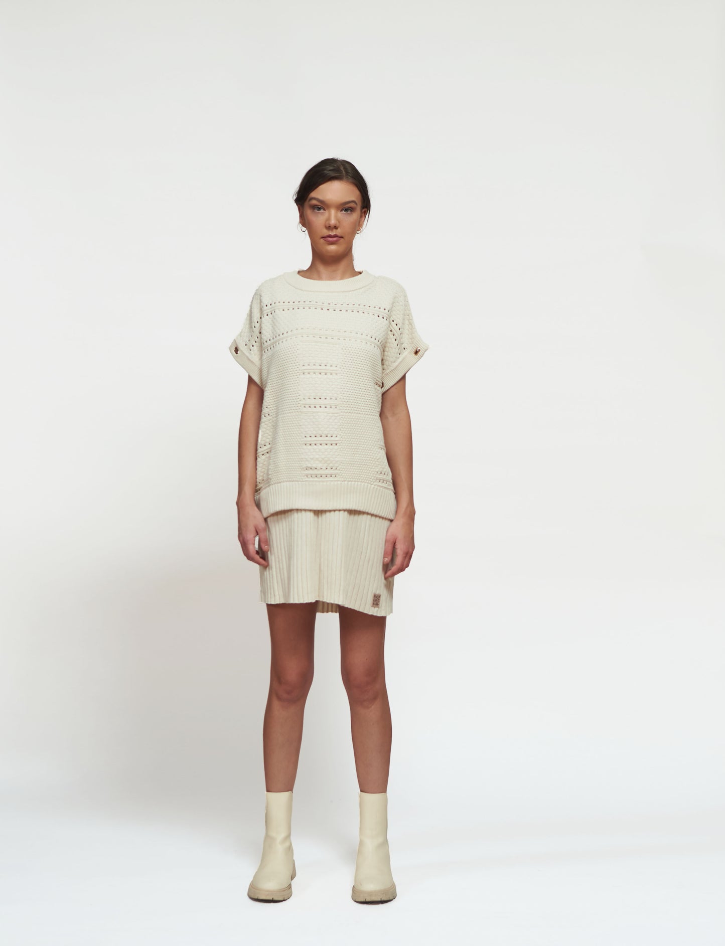 PKF Calyx Spaghetti Strap Dress with Oversized Convertible Top