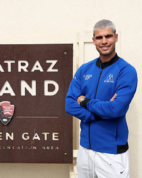 Carlos Alcaraz Team Europe Laver Cup Blue Jacket