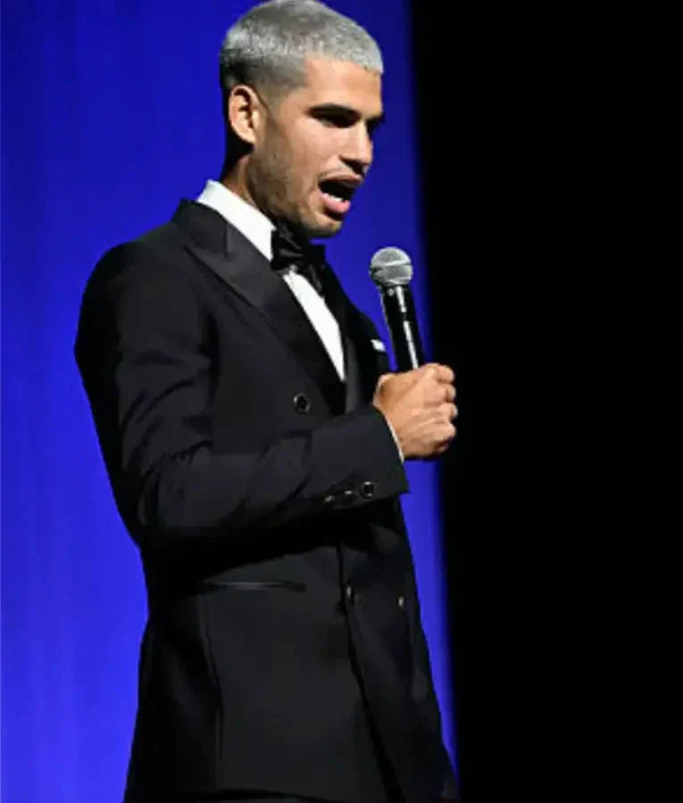 Carlos Alcaraz 2025 Laver Cup Opening Night Gala Black Blazer