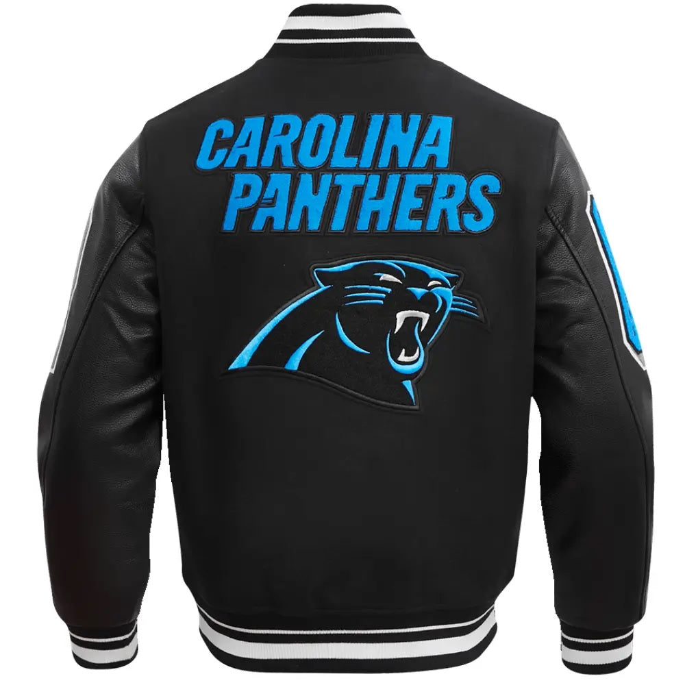 Carolina Panthers Mashup Varsity Jacket