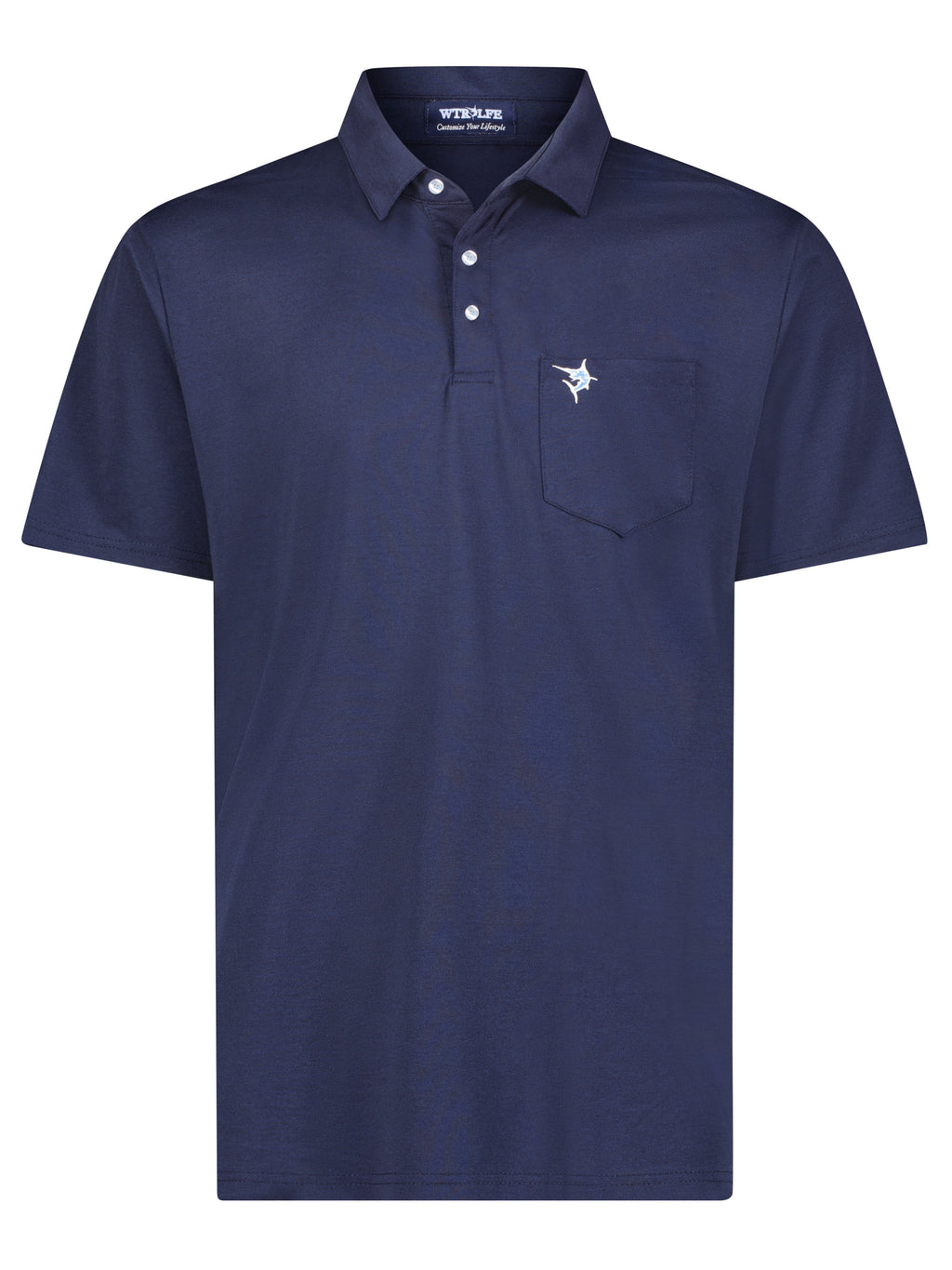 Primakind Charleston Front Chest Pocket Polo Shirt