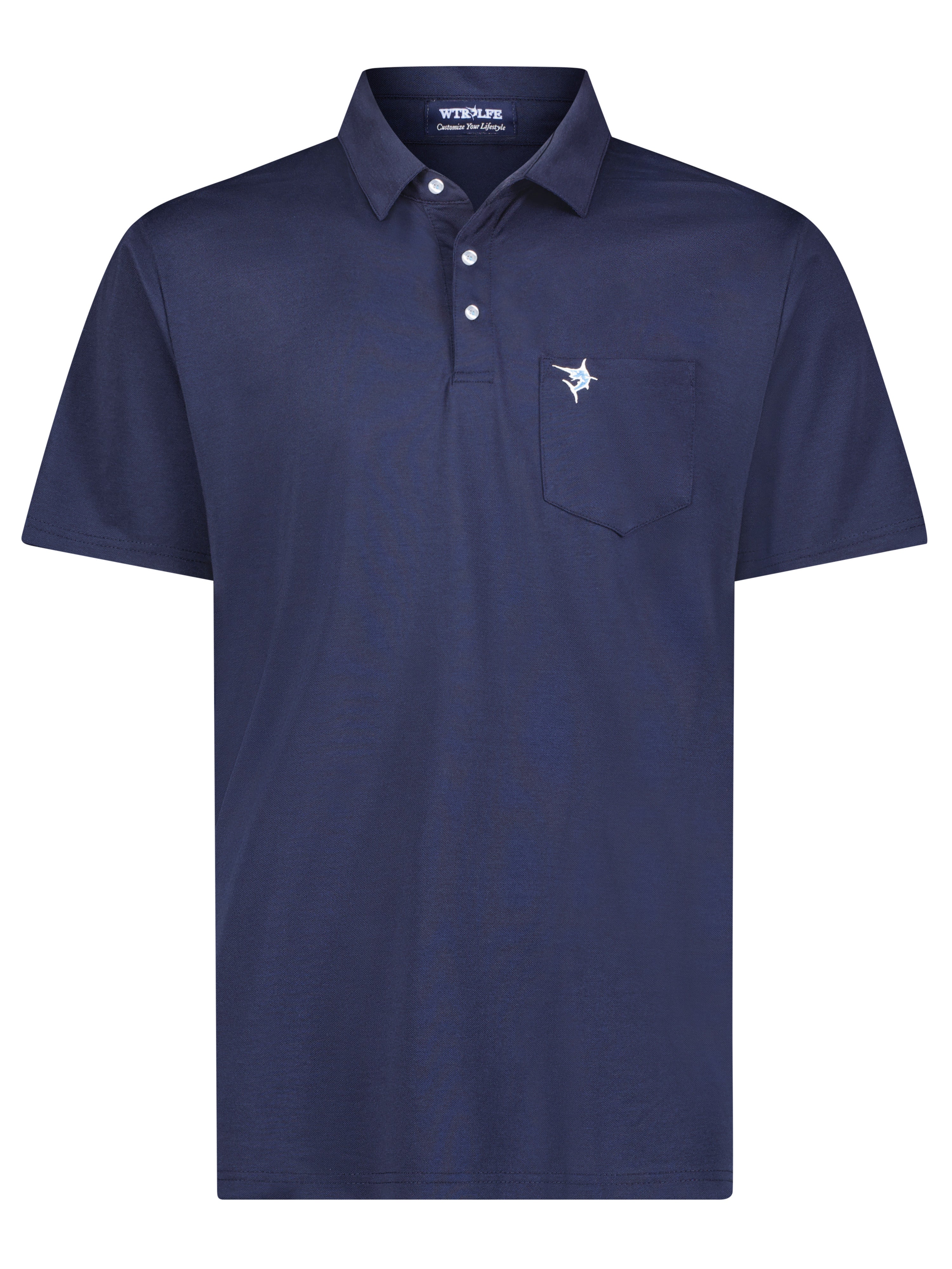 Primakind Charleston Front Chest Pocket Polo Shirt