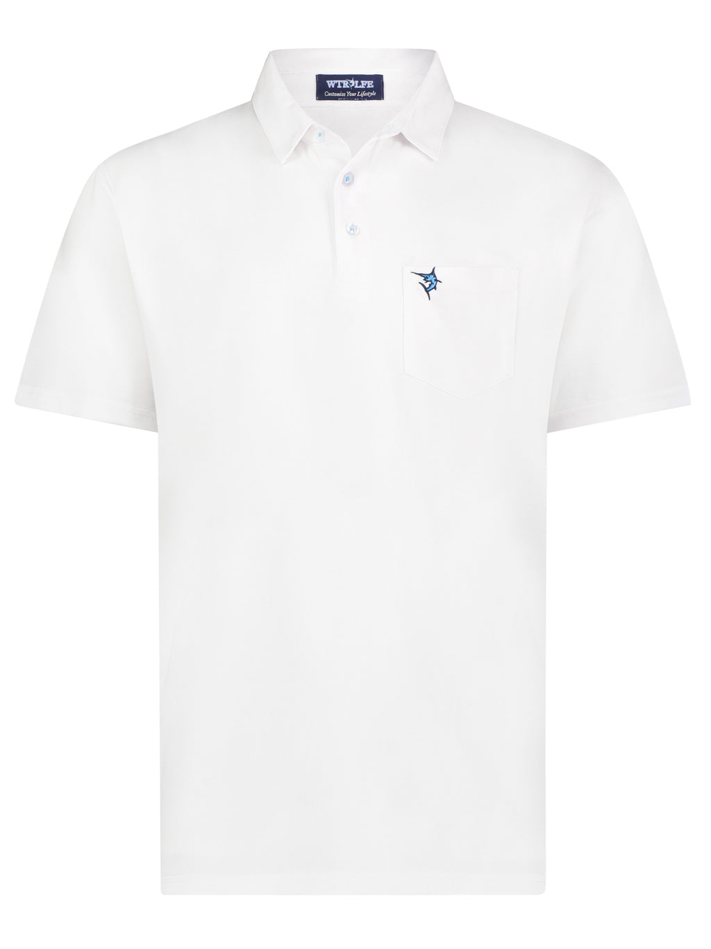 Primakind Charleston Front Chest Pocket Polo Shirt