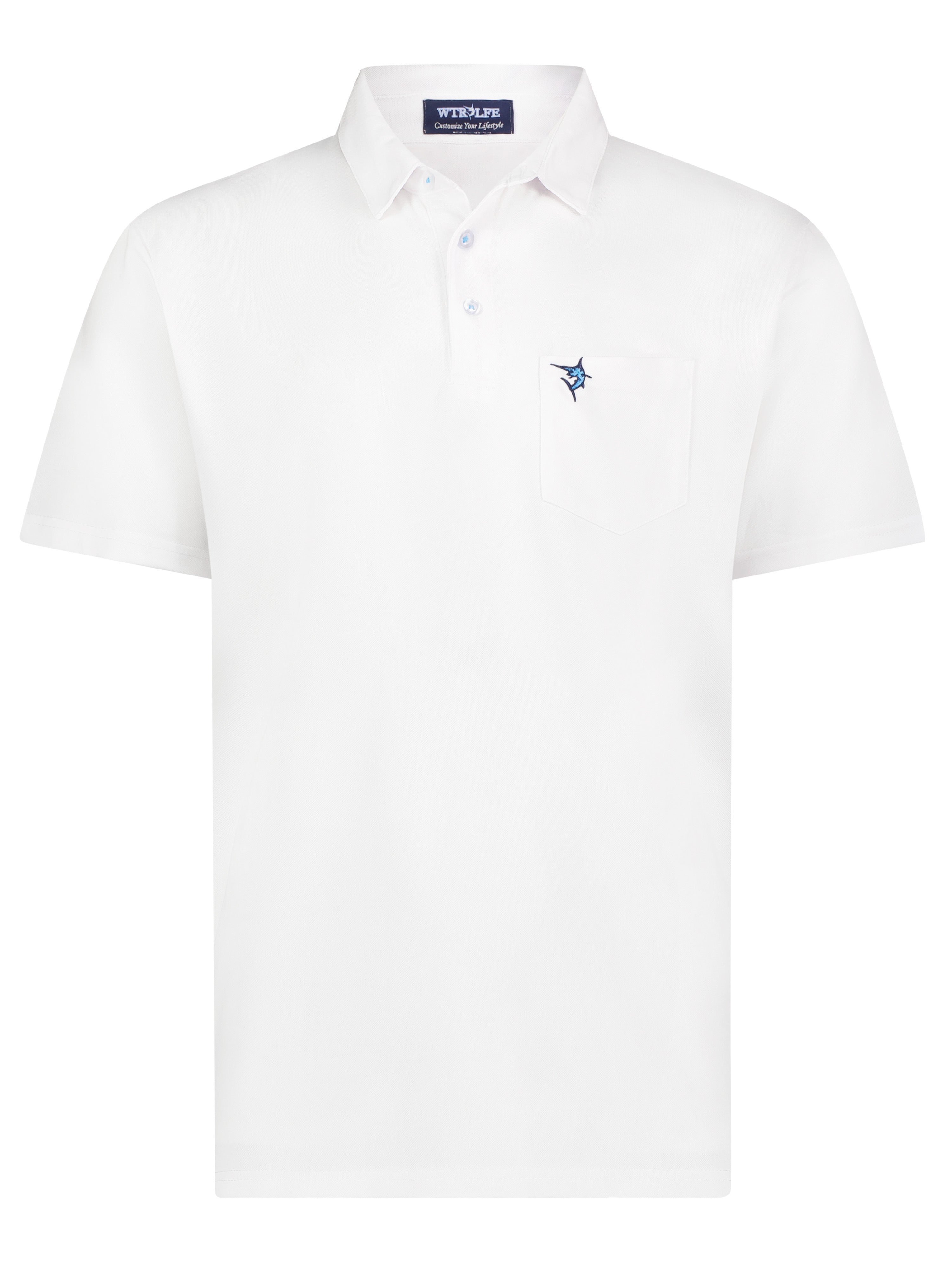 Primakind Charleston Front Chest Pocket Polo Shirt