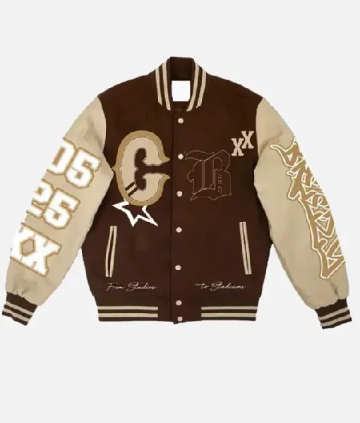 Breezy Bowl XX Letterman Varsity Jacket