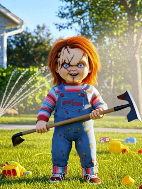 Chucky Costume Jumpsuit