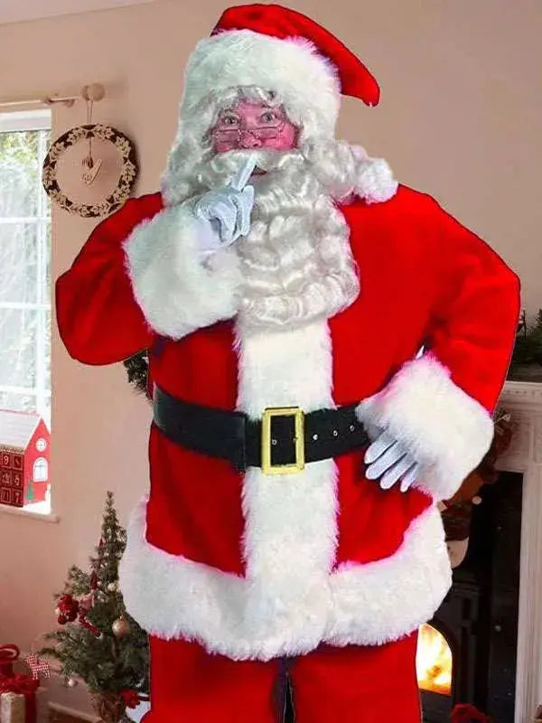 Classic Red Santa Claus Coat