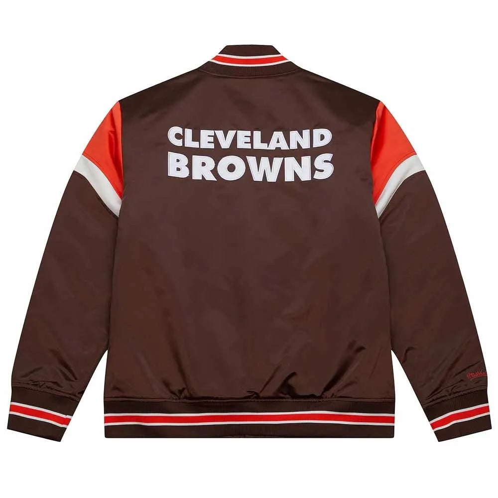 Cleveland Browns Heavyweight Satin Jacket