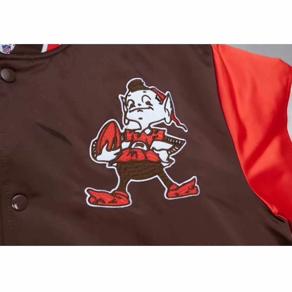 Cleveland Browns Heavyweight Satin Jacket