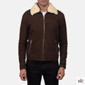 Coffner Brown Shearling Fur Jacket