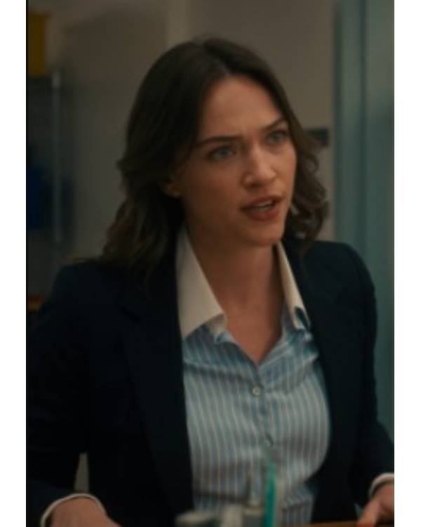 Countdown Violett Beane Striped Shirt