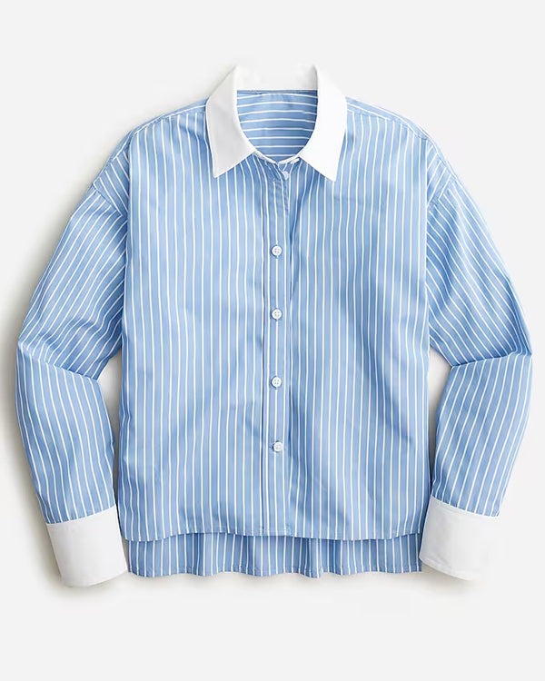 Countdown Violett Beane Striped Shirt