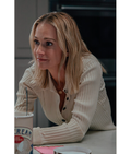 Criminal Minds Evolution S19 A.J. Cook Ribbed Cardigan