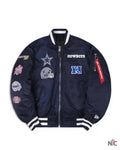 Dallas Cowboys X Alpha X New Era MA-1 Bomber Jacket
